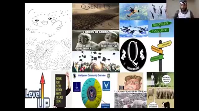 Poster frame from Yellowstone Wolf addresses the Q community regarding the plan and suppressed technologies